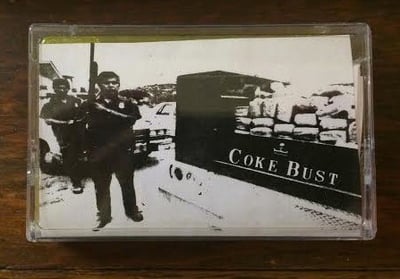 Coke Bust - Demo 7" (Headcount Records, HCR-003) · 7" · Grey Marbled · Reissue, Repress