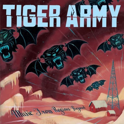 Tiger Army - Music From Regions Beyond (Hellcat Records, 80492-1) · LP · Blue · Limited Edition
