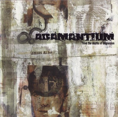 Adamantium - From The Depths Of Depression (Indecision Records, IND15) · LP · Clear Sand · NM/NM · Repress