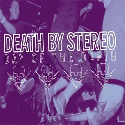 Death By Stereo - Day Of The Death (Indecision Records, IND40) · LP · Blue Transparent