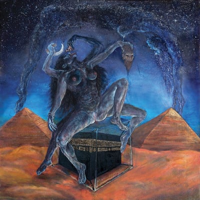 Tetragrammacide - Typho-Tantric Aphorisms From The Arachneophidian Qur'an (Iron Bonehead Productions, IBP600) · LP · NM/NM