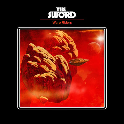 The Sword - Warp Riders (Kemado Records, KEM 115) · LP · Red/Cream Swirl [Sea of Pyres], 15th Anniversary Edition · NM/NM · Record Store Day, Limited Edition, Reissue, Remastered, Repress