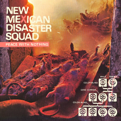 New Mexican Disaster Squad - Peace With Nothing (Kiss Of Death Records, KOD 011) · 7" · White · Limited Edition