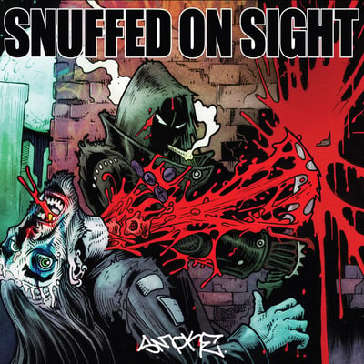 Snuffed On Sight - Smoke (Maggot Stomp, MAG103) · 12" · Clear Red · NM/NM