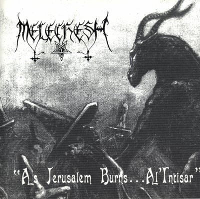 Melechesh - As Jerusalem Burns... Al'Intisar (Manic Vision Records, MVR002) · LP · Red Translucent · M/M · Club Edition, Reissue