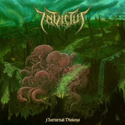 Invictus - Nocturnal Visions (Me Saco Un Ojo Records, MSUO 204) · LP · Transparent Reptile Marbled · NM/NM
