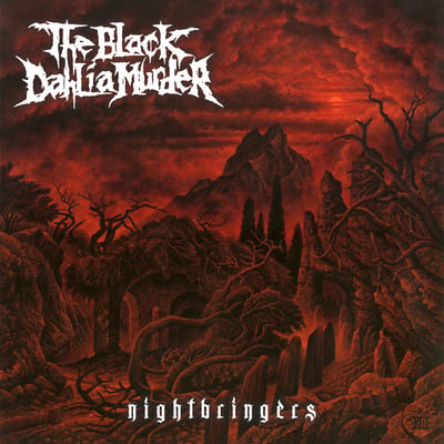 The Black Dahlia Murder - Nightbringers (Metal Blade Records, 3984-25036-1) · LP · Red Translucent with Black Split · Limited Edition