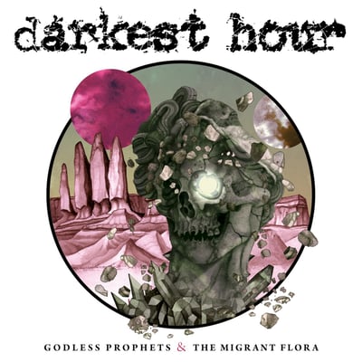 Darkest Hour - Godless Prophets & The Migrant Flora (MNRK Heavy, MNK-LP-442653) · LP · Purple / Clear / Black [Orchid Death] · NM/NM · Club Edition, Limited Edition, Reissue