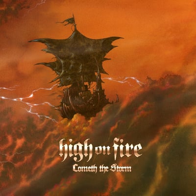 High On Fire - Cometh The Storm (MNRK Heavy, MNK-LP-440170) · 2xLP · Marble Sky Blue & Spring Green, 180g · NM/NM · Limited Edition