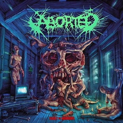 Aborted - Vault Of Horrors (Nuclear Blast Records, NBR 68171) · LP · Purple / Black Split · NM/NM