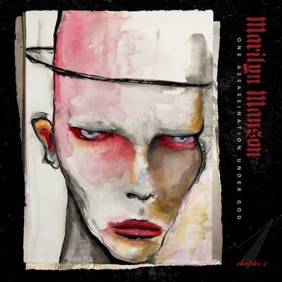 Marilyn Manson - One Assassination Under God (Chapter 1) (Nuclear Blast Records, NBR 7313) · LP · Red With Black And White Splatter · NM/NM · Limited Edition