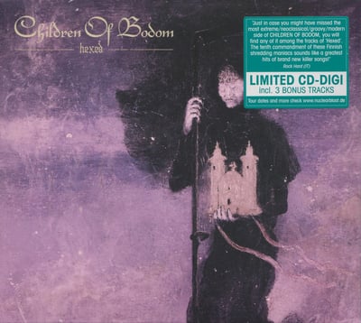 Children Of Bodom - Hexed (Nuclear Blast, NB 4690) · LP · Pink with Black Splatter · Limited Edition
