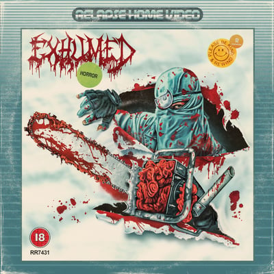 Exhumed - Horror (Relapse Records, RR7431) · LP · Milky Clear w/ Splatter · Limited Edition