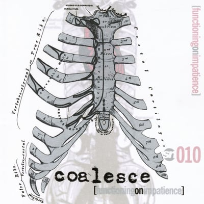 Coalesce - Functioning On Impatience (Relapse Records, RR7561) · LP · White W/ Metallic Gold, Metallic Silver, And Red Splatter · NM/NM · Reissue