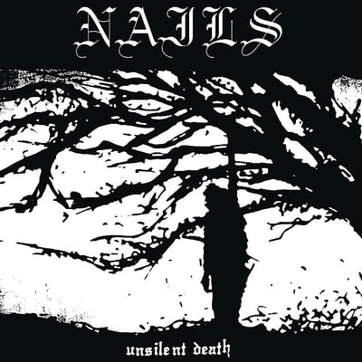 Nails - Unsilent Death (Southern Lord, LORD 127) · LP · Clear, Gatefold · Reissue