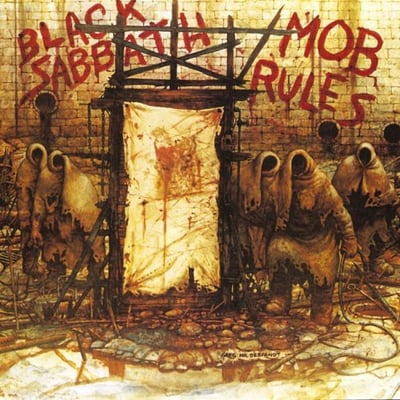 Black Sabbath - Mob Rules (Warner Bros. Records, BSK 3605) · LP