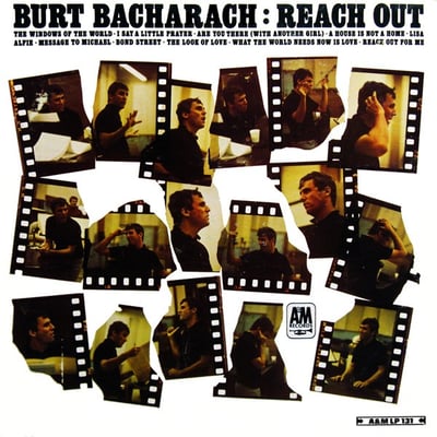 Burt Bacharach - Reach Out (A&M Records, SP 4131) · LP · Terre Haute Pressing · VG+/VG+ · Reissue, Repress