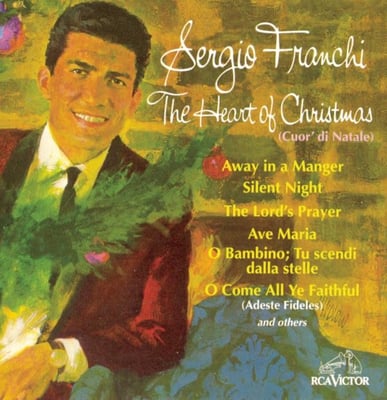 Sergio Franchi - Buon Natale Christmas In Italy With Sergio Franchi And Favorite Italian Stars (4 Corners Of The World, FCL-4223) · LP · VG+/VG+
