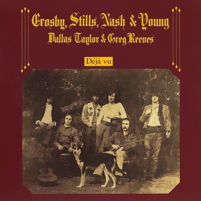 Crosby, Stills, Nash & Young - Déjà Vu (Atlantic, SD 7200) · LP · PR - Presswell Pressing, Gatefold, Textured Cover · VG/VG+