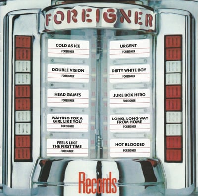 Foreigner - Records (Atlantic, 80999-1) · LP · SRC RCA Pressing · VG+/VG+ · Club Edition