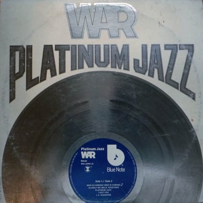 War - Platinum Jazz (Blue Note, BN-LA690-J2) · 2xLP · Gatefold, Terre Haute Pressing · VG+/VG+