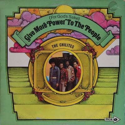 The Chi-Lites - (For God's Sake) Give More Power To The People (Brunswick, BL 754170) · LP · Los Angeles (Capitol) Pressing · VG/VG+