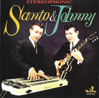 Santo & Johnny - Santo & Johnny Wish You Love (Canadian American, CALP 1016) · LP · VG/VG+