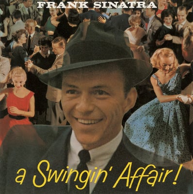 Frank Sinatra - A Swingin' Affair (Capitol Records, W803) · LP · VG+/VG · Repress