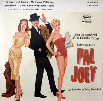 Rita Hayworth , Frank Sinatra , Kim Novak - Pal Joey (Capitol Records, W912) · LP · Scranton Pressing · VG+/VG