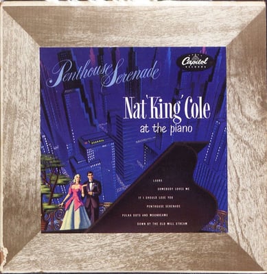 Nat King Cole - Penthouse Serenade (Capitol Records, T332) · LP · Scranton Pressing, Rainbow Labels · Media VG+ · Reissue, Repress