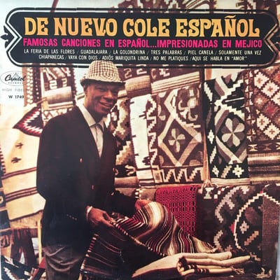 Nat King Cole - More Cole Español (Capitol Records, W 1749) · LP · Scranton Pressing · VG+/VG+