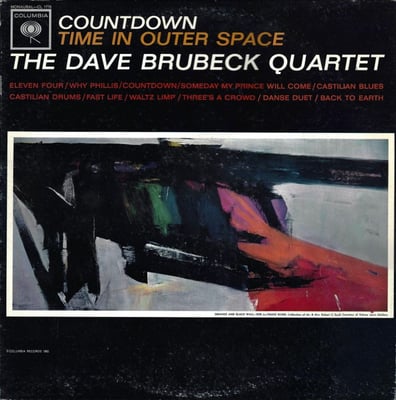 The Dave Brubeck Quartet - Countdown Time In Outer Space (Columbia, CL 1775) · LP · Hollywood Pressing · VG+/VG+