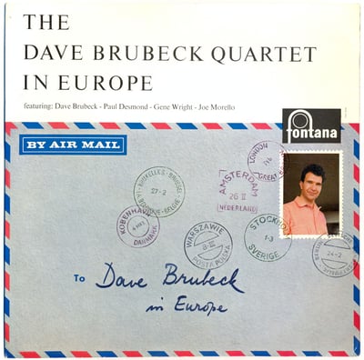 The Dave Brubeck Quartet - The Dave Brubeck Quartet In Europe (Columbia, CS 8128) · LP · Hollywood Pressing · VG+/VG+ · Repress