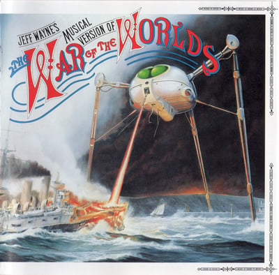 Jeff Wayne - Jeff Wayne's Musical Version Of The War Of The Worlds (Columbia, PC2 35290) · 2xLP · Terre Haute Pressing · VG/G+