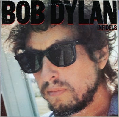 Bob Dylan - Infidels (Columbia, QC 38819) · LP · Pitman Press · VG+/VG+