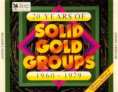 Various - 20 Solid Gold Hits (Crystal Corporation, S-1200) · LP · Yellow Background Label