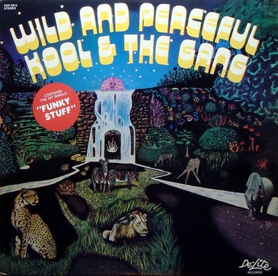 Kool & The Gang - Wild And Peaceful (De-Lite Records, DEP-2013) · LP · VG/VG