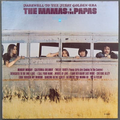 The Mamas & The Papas - Farewell To The First Golden Era (Dunhill, DS-50025) · LP · VG/VG+