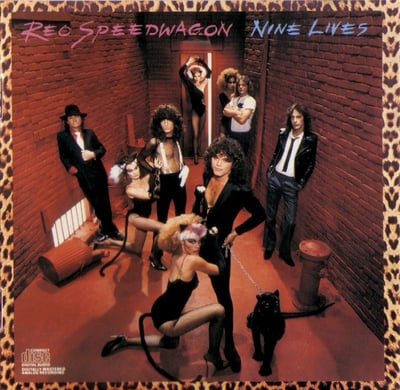 REO Speedwagon - Nine Lives (Epic, FE 35988) · LP · Santa Maria Press · NM/NM