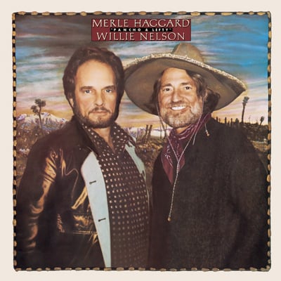 Merle Haggard / Willie Nelson - Poncho & Lefty (Epic, FE 37958) · LP · Pitman Pressing · VG+/VG+