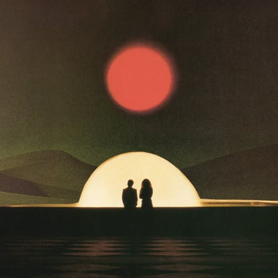 Deep Sea Diver - Impossible Weight (High-Beam Records, HI-003) · LP · Orange Sunburst · NM/NM · Limited Edition