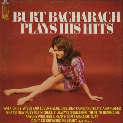 Burt Bacharach - Plays His Hits (Kapp Records, KS-3577) · LP · VG+/VG+