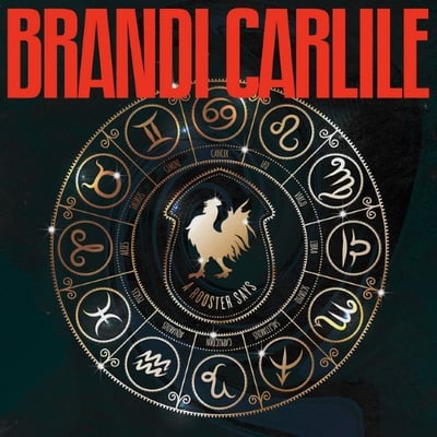 Brandi Carlile - A Rooster Says (Low Country Sound, 075678650109) · 12" · Yellow & Black Translucent Swirl · NM/NM · Record Store Day, Etched