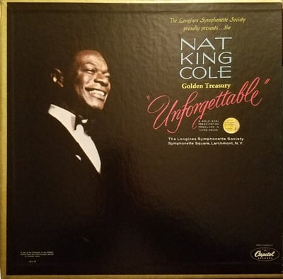 Nat King Cole - Nat King Cole Golden Treasury "Unforgettable" (Longines Symphonette Society, SY 5155) · 6xLP · VG+/VG+