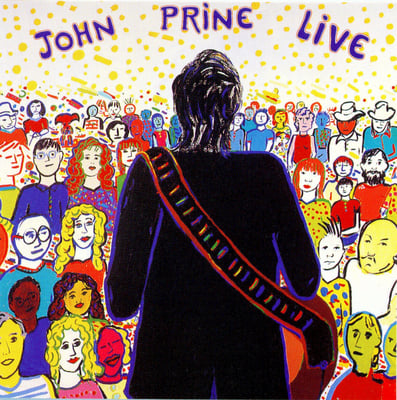 John Prine - John Prine Live (Oh Boy Records, OBR-005-LP) · 2xLP · Reissue