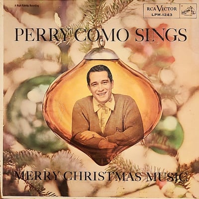 Perry Como - Perry Como Sings Merry Christmas Music (RCA Camden, CAL-660) · LP · VG+/VG+