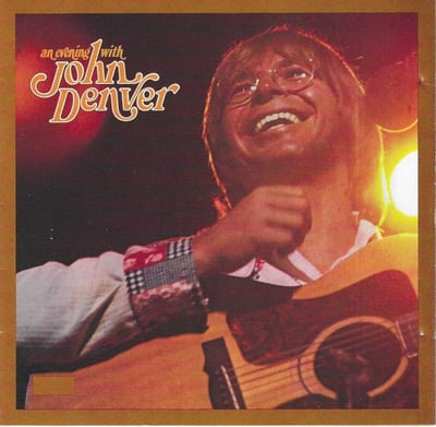 John Denver - An Evening With John Denver (RCA Victor, CPL2-0764) · 2xLP · Indianapolis Pressing, Gold Labels, Gatefold · VG+/VG+