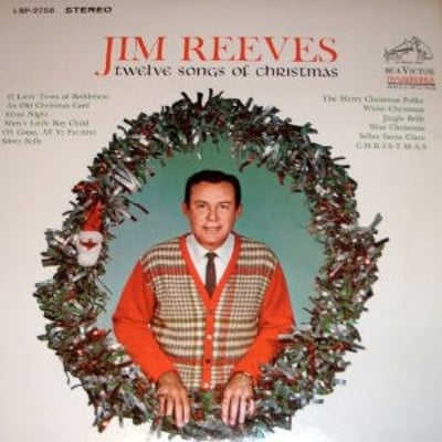 Jim Reeves - Twelve Songs Of Christmas (RCA Victor, LSP-2758) · LP · Indy pressiing · VG+/VG+ · Repress