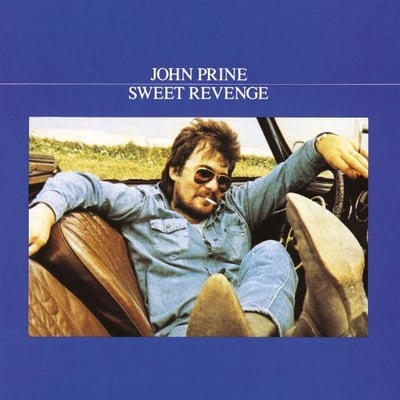 John Prine - Sweet Revenge (Rhino Records, RES1 7274) · LP · 180g · NM/NM · Reissue