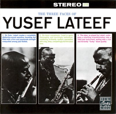 Yusef Lateef - The Three Faces Of Yusef Lateef (Riverside Records, RLP 1176) · LP · VG+/G+